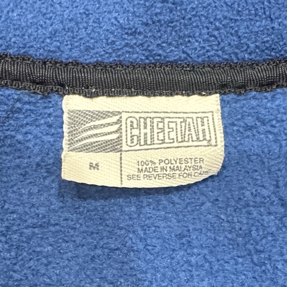 Cheetah Men's Zip-Up Quarter-Zip Sweater - Picture 2 of 6